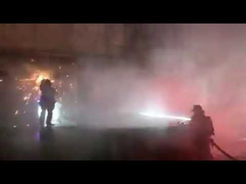 VIDEO: Firefighters Douse Wind-Driven Blaze At Hackensack Cosmetics Factory