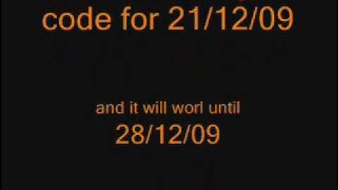 ourWorld Gem Code 21/12/09-28/12/09