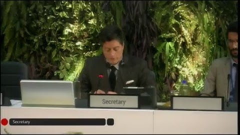 Day 2 UNEA-3: Plenary (National Statements) - French Language