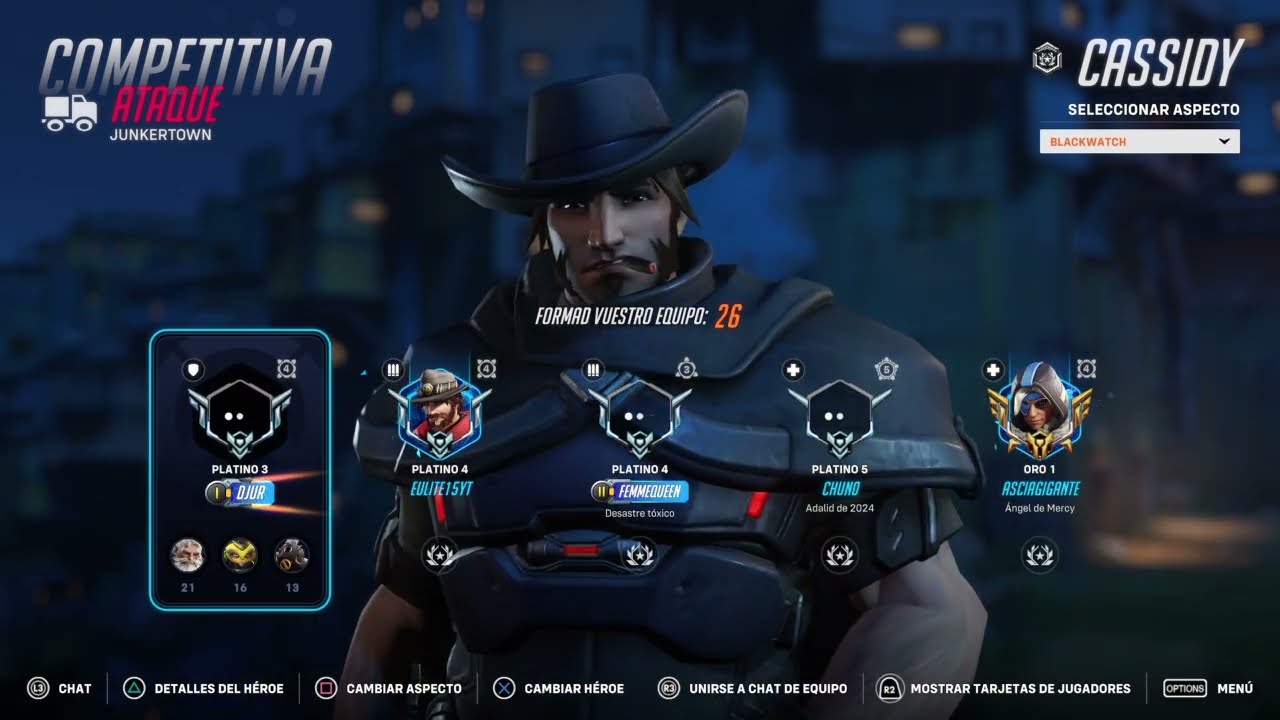 Nos quedamos 4 y aun asi ganamos (Cassidy ) Overwatch 2