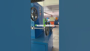 Pinyang Machinery 70+50 PLC Extrusion Line. #cable #machine #manufacturer #extruder #extrusion