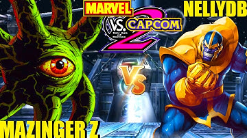 MvC2 Mvci Umvc3 MAZINGER Z vs NELLYDB pt 3