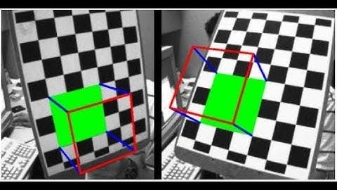 3D pose estimation using camera calibration | computer vision شرح عربي