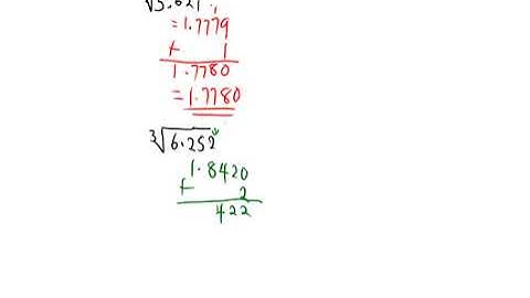 Read the cube roots of given numbers directly from the mathematical tables - 2
