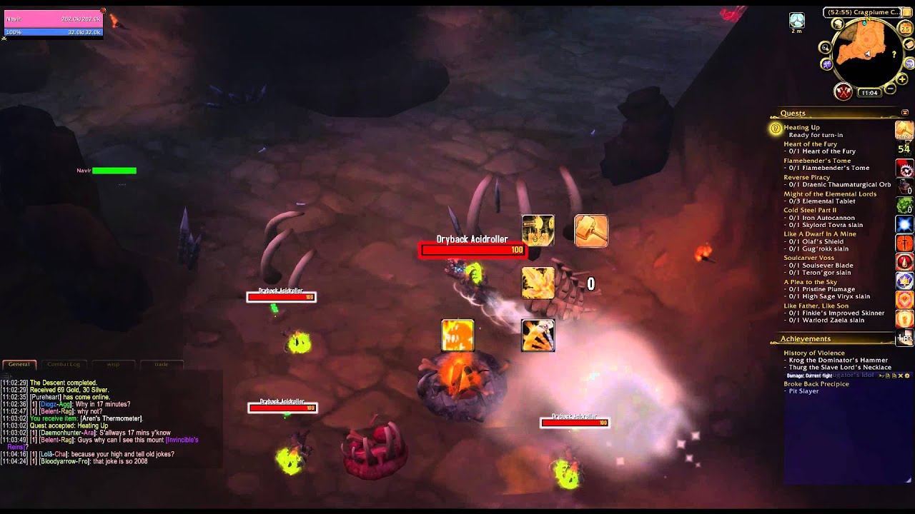 Heating Up WoW quest YouTube