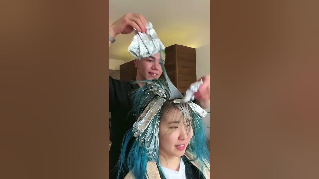 1. "How to Get Blue Highlights on the Bottom of Your Hair" - wide 4