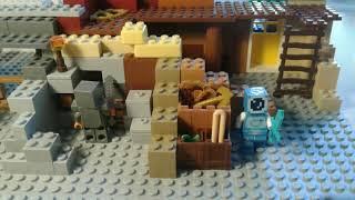 LEGO мультфильм маинкрафт 1 часть (2 часть 15 лайков)