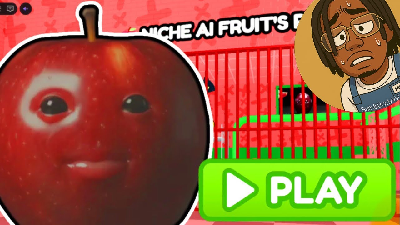 NICHE AI FRUIT’S PRISON RUN OBBY Full Walkthrough SpeedRun!!!