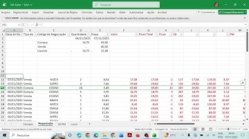 Investimento Automático no Excel (Carteira QA 11)