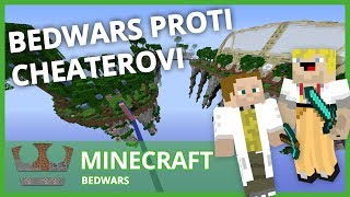 Jirka a GEJMR - Minecraft - Bedwars proti cheaterovi! 😡 🛏⚔️