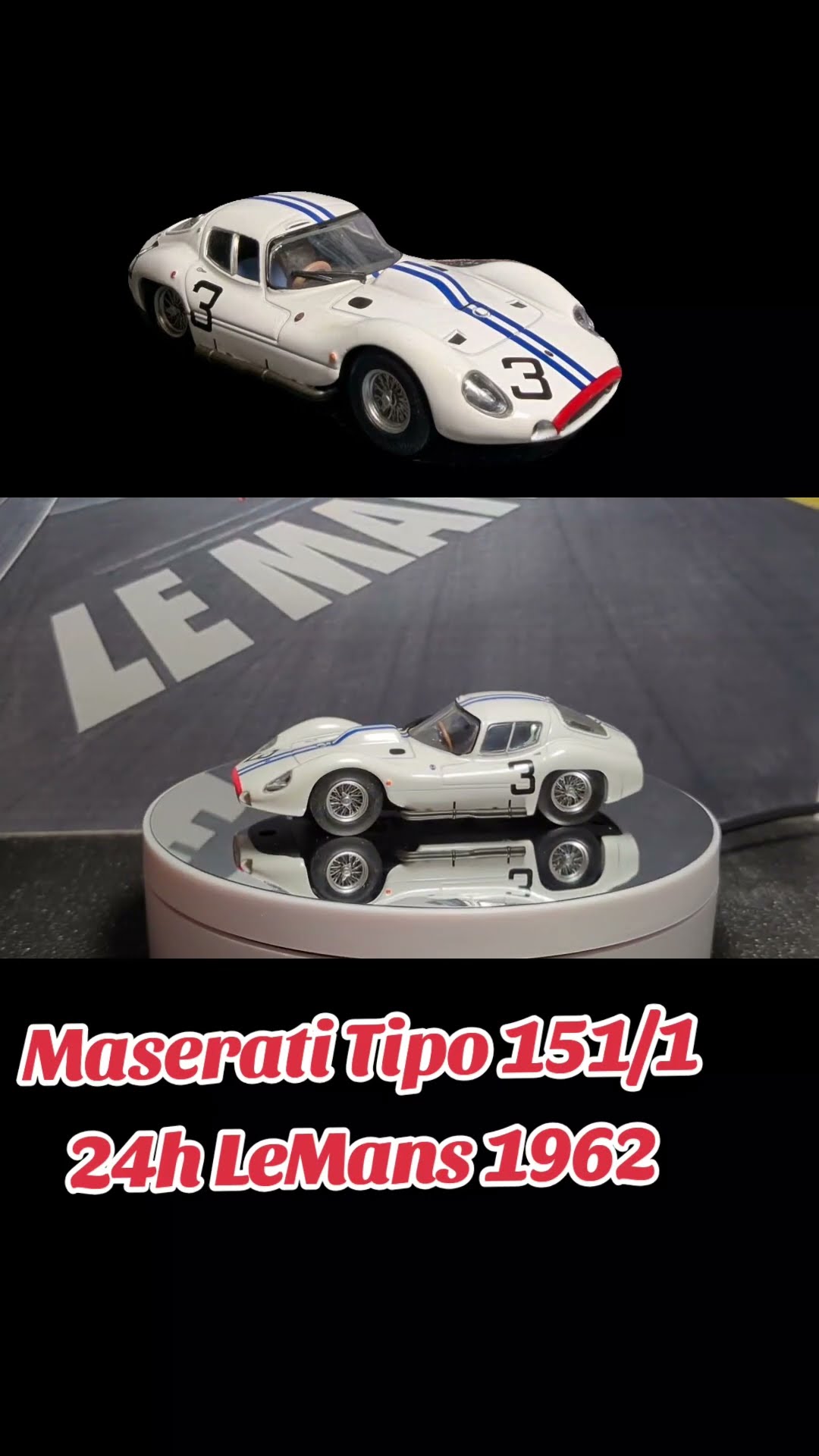 Maserati Tipo 151/1 - 24h LeMans 1962 - YouTube