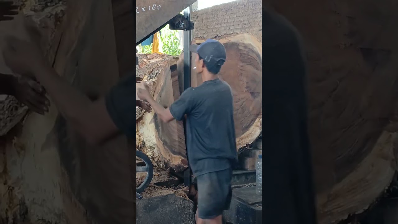 Woodcutting process 