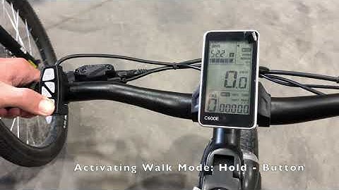 C600E Display Operation Video