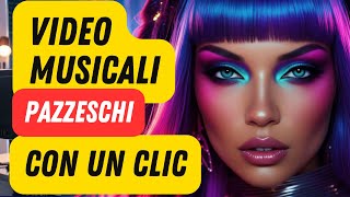 QUESTA IA CREA VIDEO MUSICALI PAZZESCHI! INCREDIBILE 😳