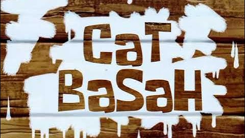 SpongeBob Title Card - Wet Painters/Krusty Krab Training Video (Indonesian Fanmade)