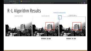 Xiaoyu Bi: Blind Deconvolution with Richardson-Lucy Algorithm