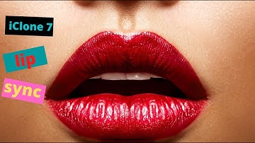 iClone 7 lip sync -How to create lip sync In iClone 7