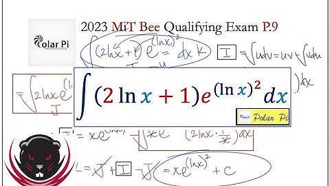 2023 MiT Integration Bee Qualifying Exam [Problem 9]