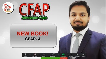 CFAP-4 BFD Orientation by Mr. Shoaib Yaqoob