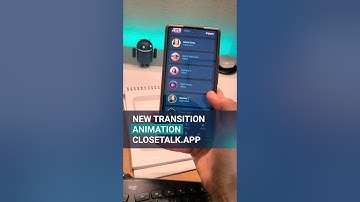 👋NEW Transition Animation. Jetpack Compose. CloseTalk.app - Open Source.
