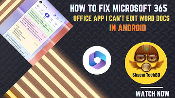 How to Fix Microsoft 365 Office App I Can