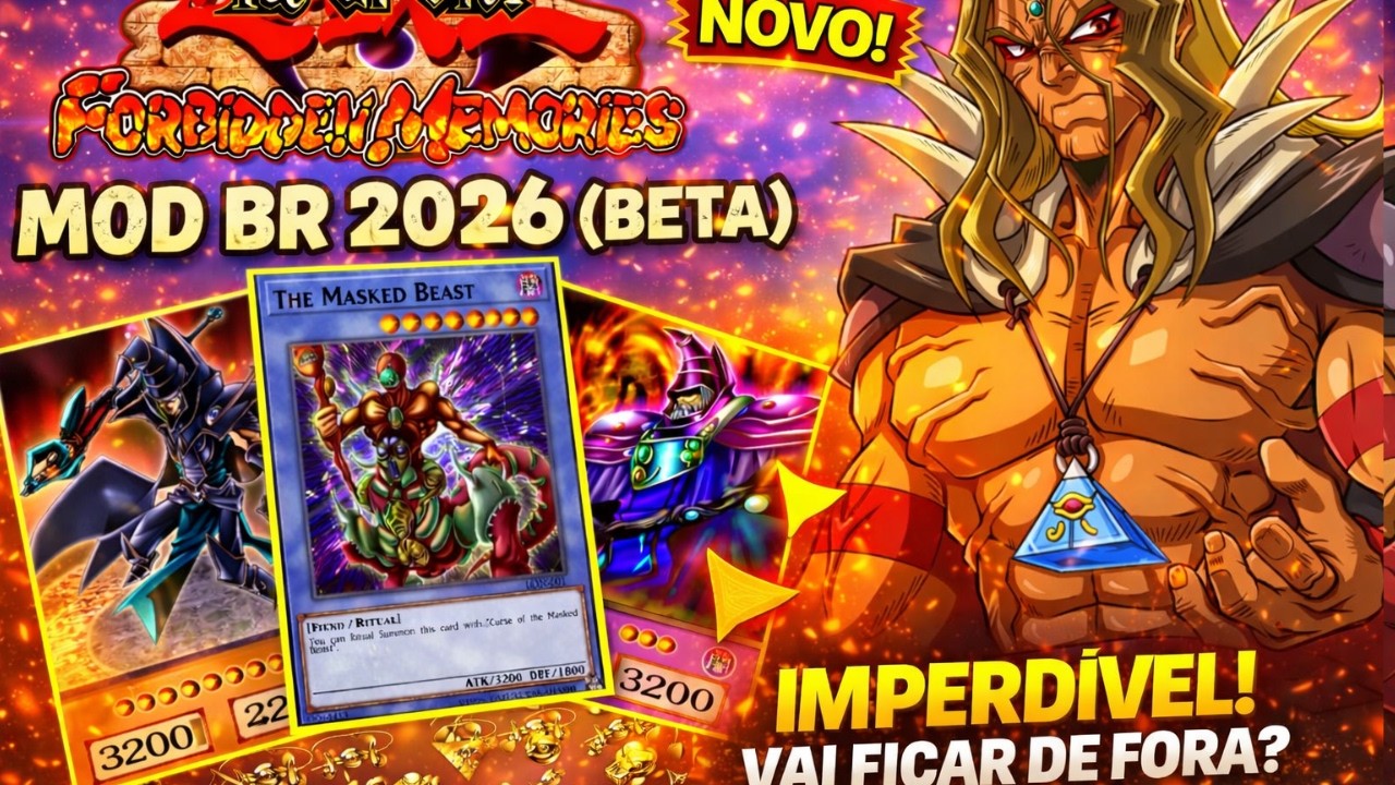 DESAFIO EXTREMO NO Yu-Gi-Oh! FM BR 2026  (BETA)– LIVE #255