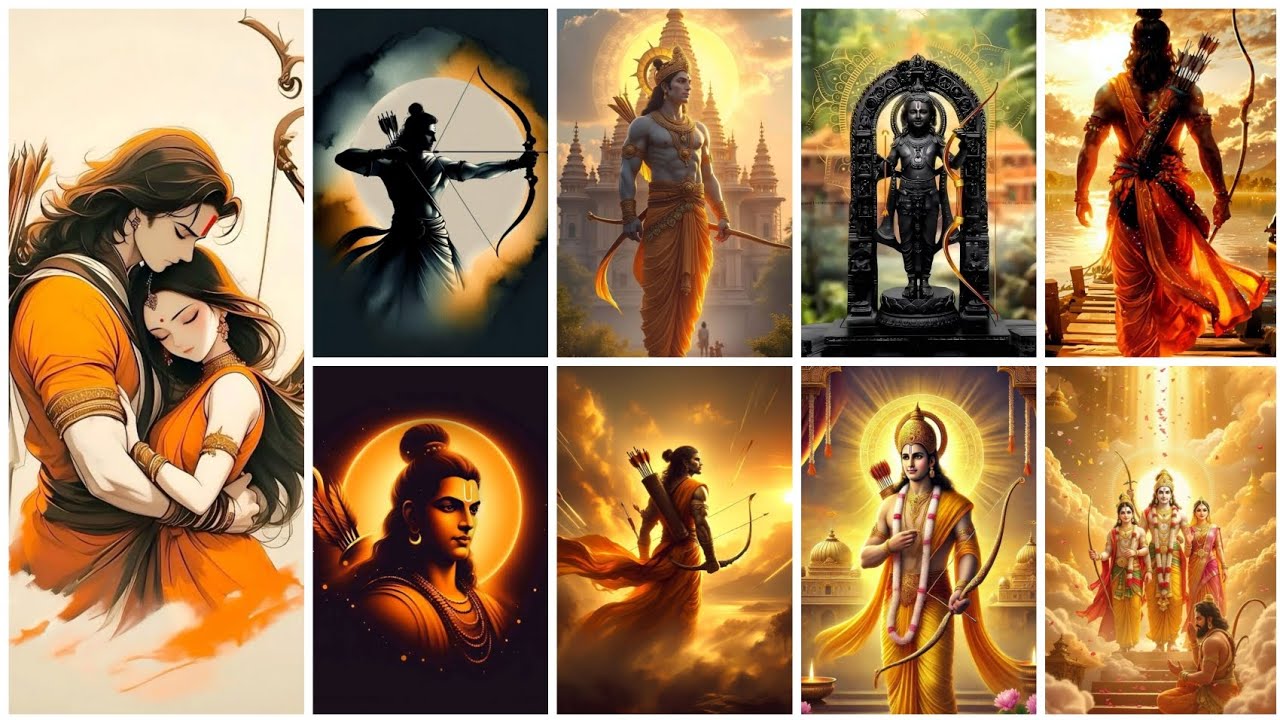 Ram Navami dp Photo 2025 |Letest RamNavami HD Wallpaper Photo 2025 |photos |Ram Navami