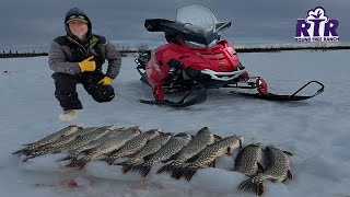 Spearing, Jigging &amp; Tipups - Alaska Pike Ice Fishing 2022