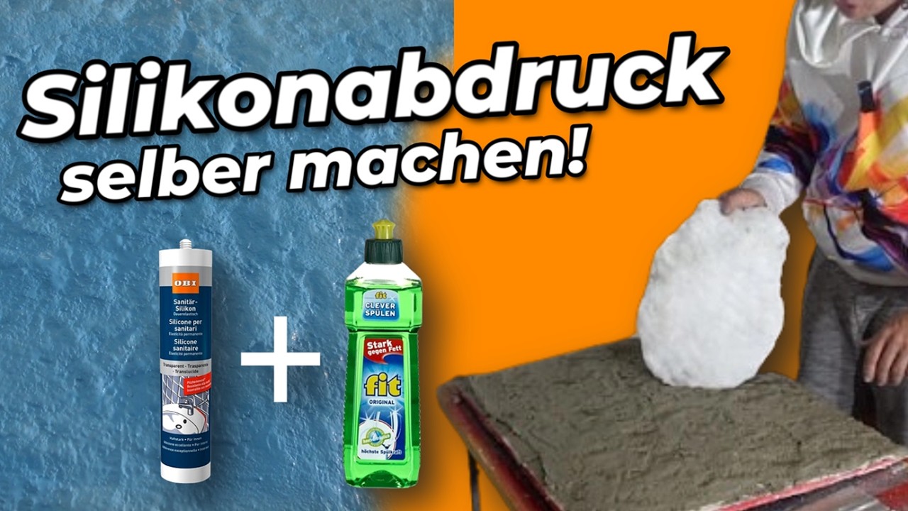 SILIKONABDRUCK selber machen | EGAL welches MUSTER | Mein Versuch ob DAS klappt