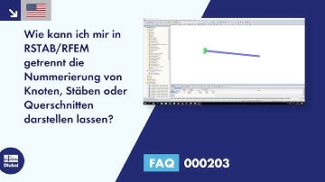 [EN] FAQ 000203 | Wie kann ich mir in RSTAB/RFEM getrennt die Nummerierung von Knoten, Stäben ode...