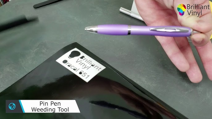 An under $2 pin pen tool! This hack makes weeding SO easy! 🎨 #pin #pen  #tool #pencil #needle #diy 