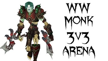 Krohun 5.2 WW Monk: 3v3 Arena With a Disc Priest And Sub Rogue #9