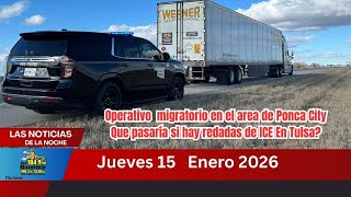 Noticias 15 Enero 2026 Podcast Local Tulsa Oklahoma