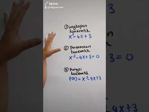 Video: Perbezaan Antara Ungkapan Dan Persamaan Algebra