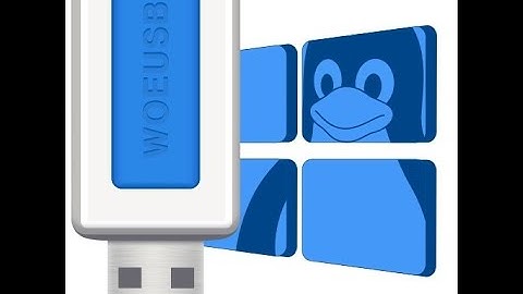 Install WoeUSB on Linux and create a Windows installation USB stick