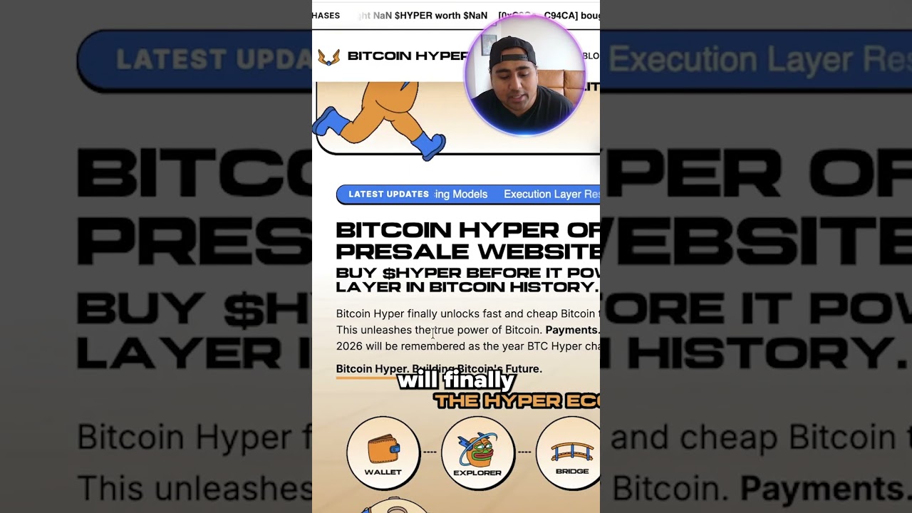 Miniatura BEST COIN TO INVEST IN NOW: BITCOIN HYPER 🚀 #bestaltcoins #cryptocurrency