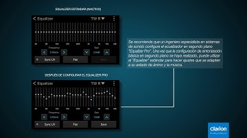Ecualizador Tutorial Clarion FDS Z tune 4 1 ES