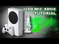 How to connect usb microphone to xbox easiest way possible xbox one series xs