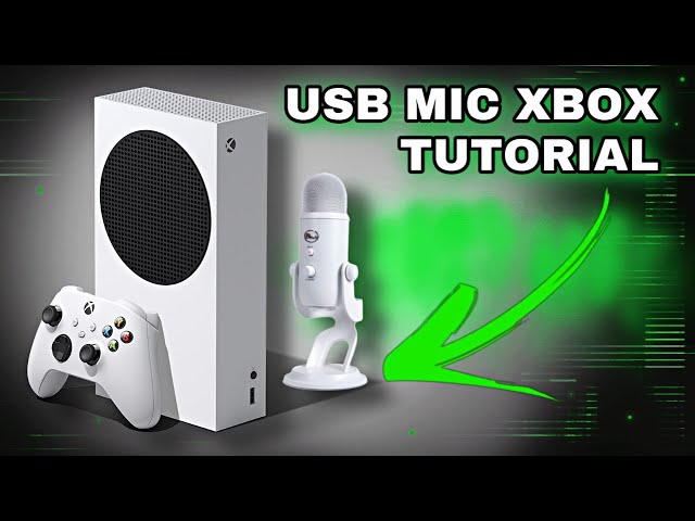 How to Connect USB MICROPHONE to XBOX! Easiest way possible! (Xbox One,  Series X/S) - YouTube