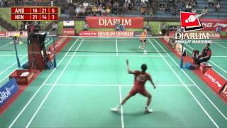 Andri Wijaya (PB DJARUM) VS Hendra Gustiawan (PB BANDA BARU)