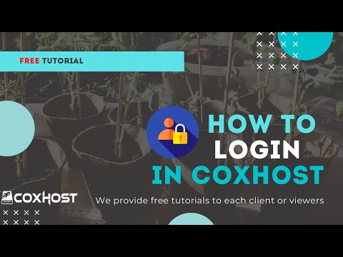 How to login in Cox Host Client Area | Login Bangla tutorial | COX HOST