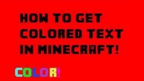 Minecraft Xbox One - Colored Sign Text (Hidden Color Glitch Minecraft PS4 & Minecraft Xbox One)
