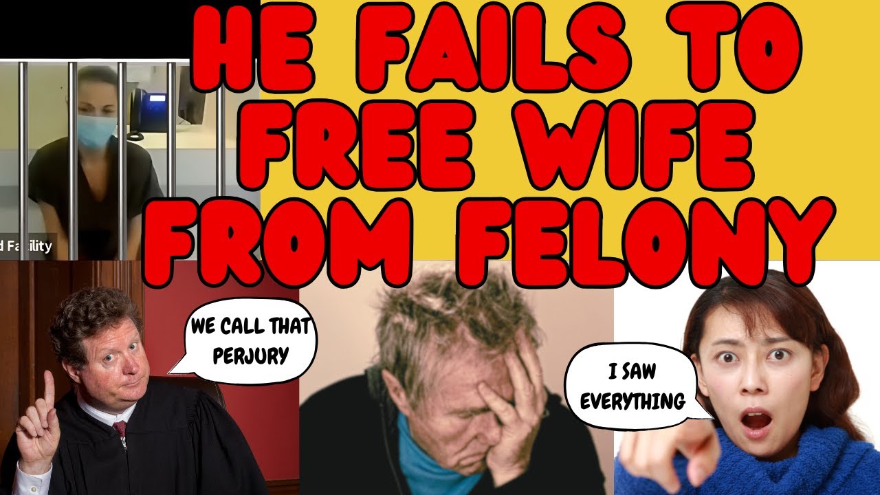 Husband Begs Judge to Free Wife— Surprise Witness Destroys Everything! 