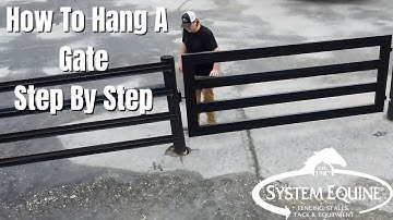 How to Hang a Farm Gate | Easy Step-by-Step Tutorial