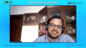 India Data Portal-Open Data Conclave–Framework, Sustainability & Support for Open Data–Gaurav Sharma