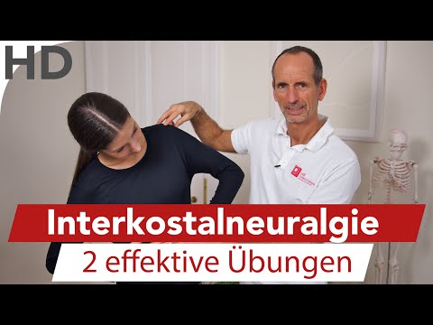 Übungen Interkostalneuralgie - Brustschmerzen, Rippenschmerzen, Faszien, Faszientraining