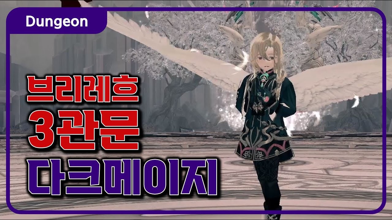 브리레흐 3관문 다크메이지 플레이(디버프 패치 전)