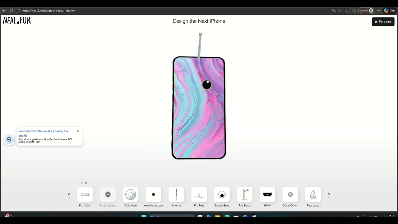 go to create the new iphone