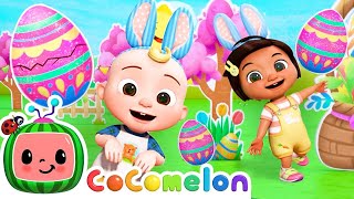 Easter Bunny Hop Dance! 🎶 | CoComelon Animal Nursery Rhymes & Kids Songs