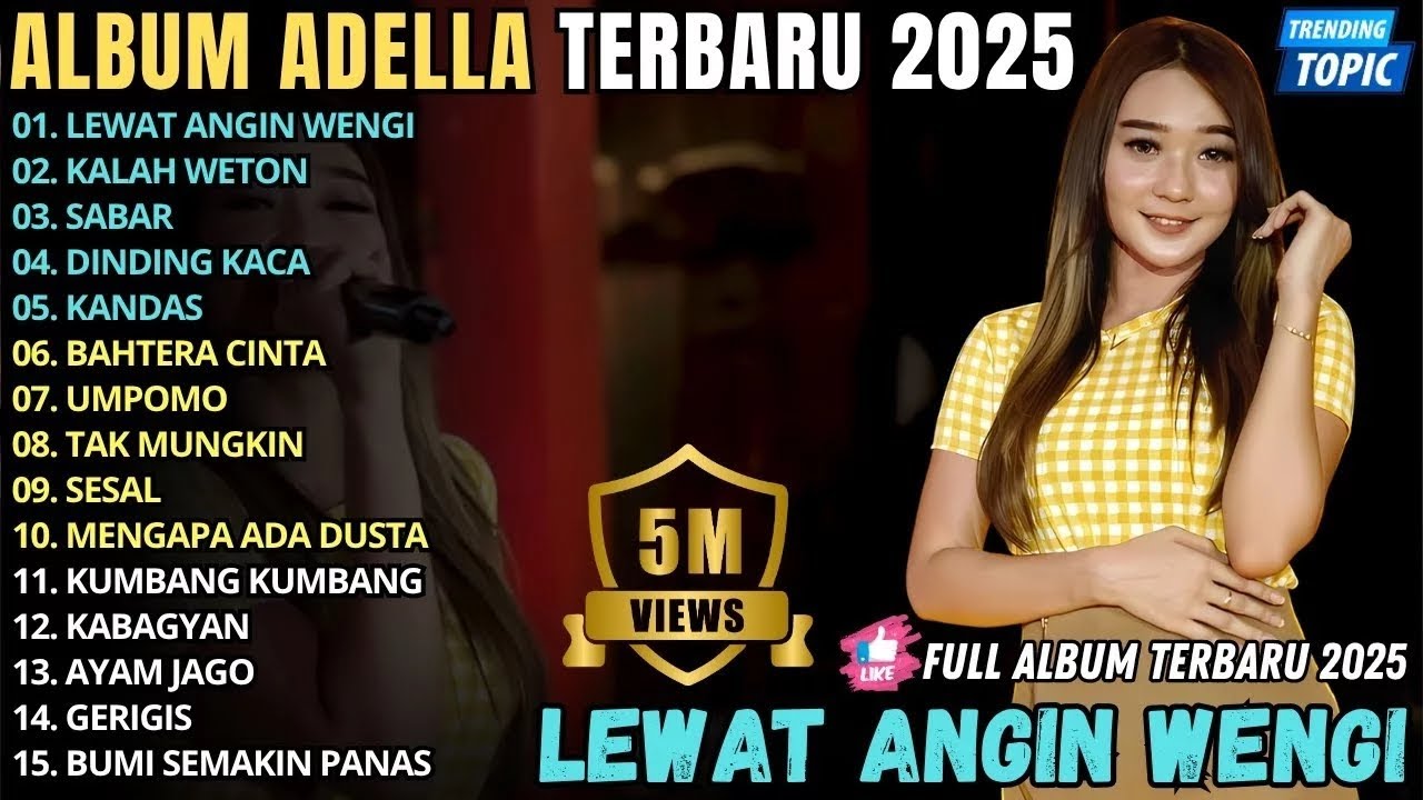 LEWAT ANGIN WENGI - KALAH WETON || DIFARINA INDRA ADELLA || PRATAMA RECORD FULL ALBUM TERBARU 2025